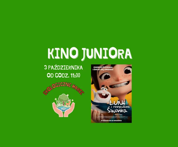 Ekologiczna przygoda z "Luną i rozgadaną świnką" w październikowym Kinie Juniora! - Zdjęcie główne