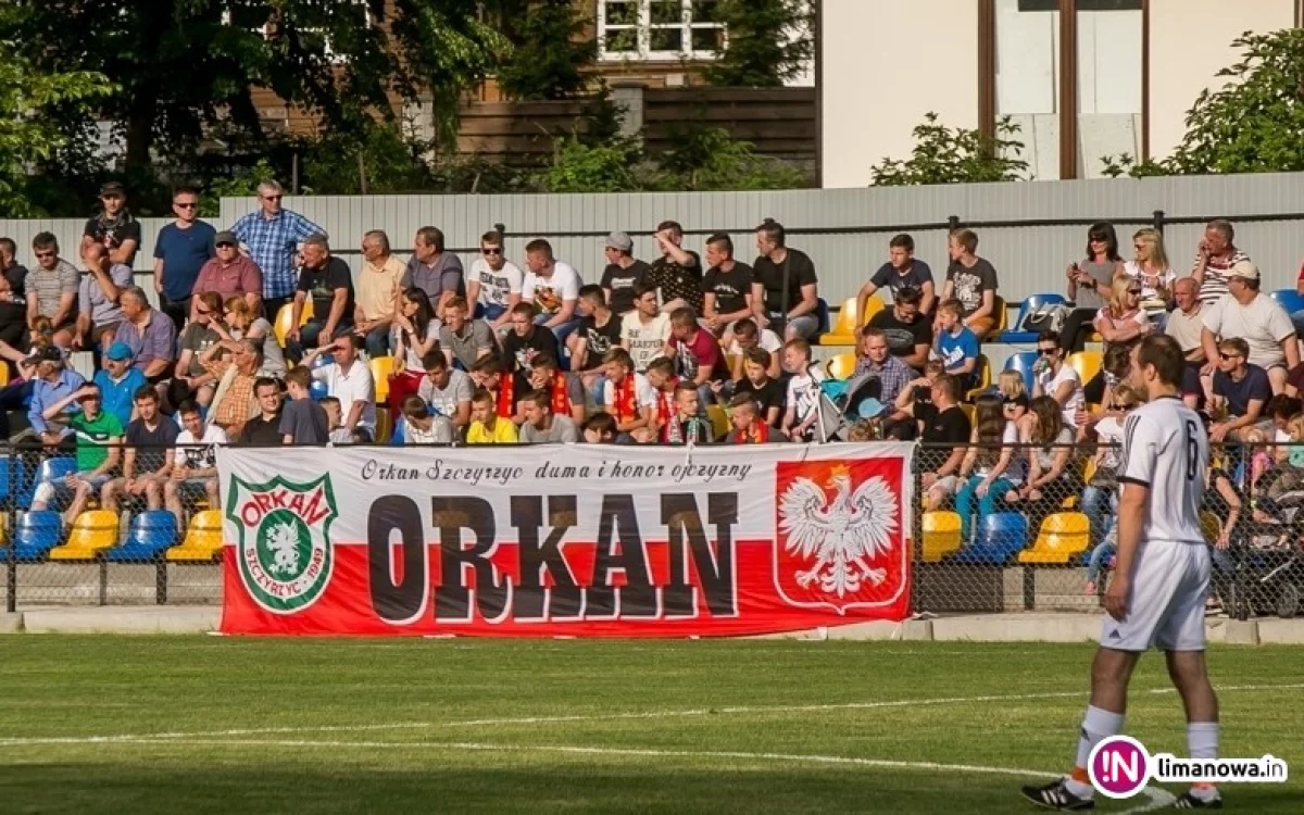 Pierwszy sparing Orkana Szczyrzyc z porażką