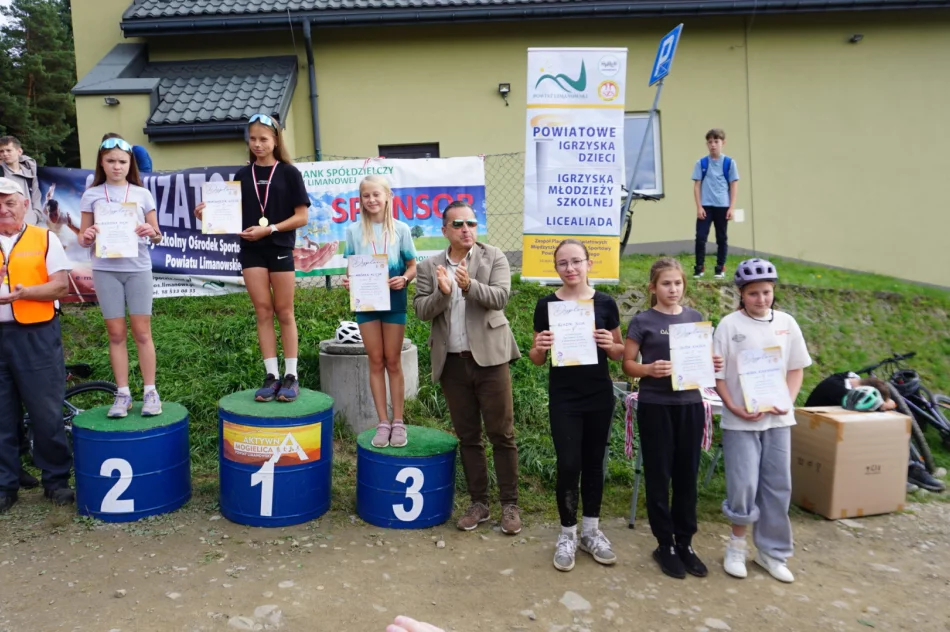  Kolarska rywalizacja szkół w Zalesiu - zdjęcie 2