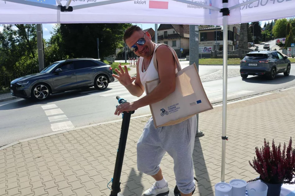 Wrzosy za ekologiczną mobilność – Limanowa włączyła się w Europejski Tydzień Mobilności - zdjęcie 16