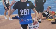 Jakub Bugański wicemistrzem Polski U16 w biegu na 1000 m z przeszkodami - zdjęcie 3