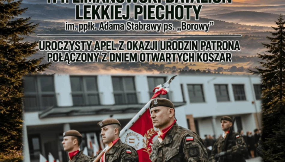 Uroczysty Apel i Dzień Otwartych Koszar 114. Limanowskiego Batalionu Lekkiej Piechoty - zdjęcie 1