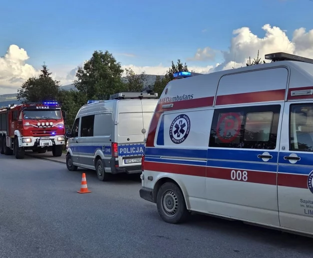 Wjechał w ogrodzenie i skrzynkę gazową. 72-latek w szpitalu - zdjęcie główne