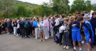 Szkoły rywalizowały w biegach sztafetowych o mistrzostwo powiatu - zdjęcie 2