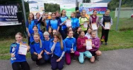 Szkoły rywalizowały w biegach sztafetowych o mistrzostwo powiatu - zdjęcie 5