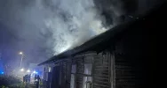 Nocny pożar w Limanowej - zdjęcie 5