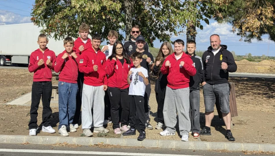 Cztery medale zawodników Limanowskiego Klubu Kyokushin Karate podczas Pucharu Świata w Budapeszcie - zdjęcie 1