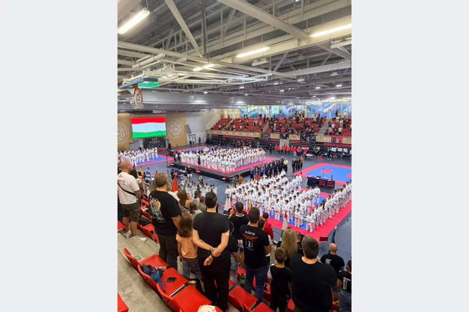 Cztery medale zawodników Limanowskiego Klubu Kyokushin Karate podczas Pucharu Świata w Budapeszcie - zdjęcie 5