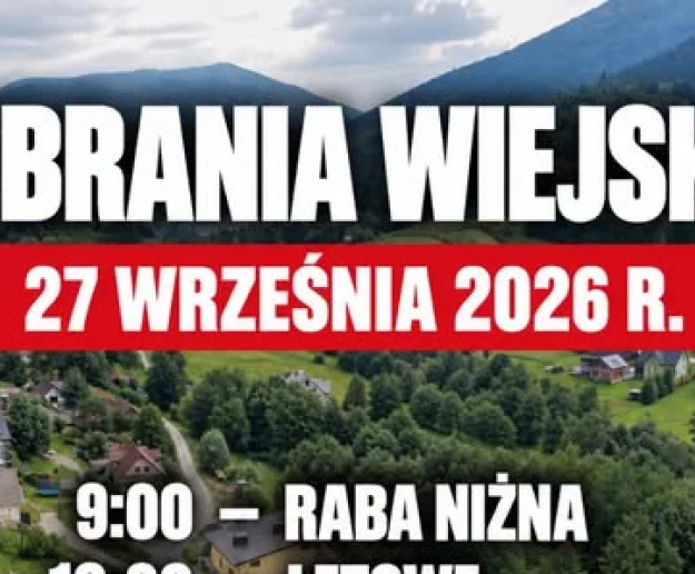 Zebrania wiejskie w czterech miejscowościach Gminy Mszana Dolna - Zdjęcie główne