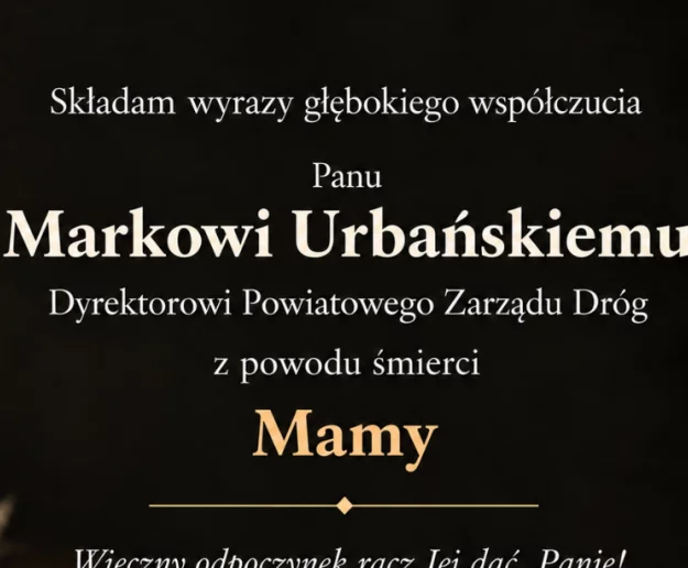 Kondolencje  - Zdjęcie główne