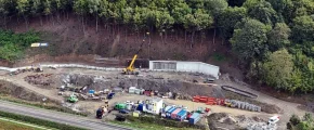 Betonowe konstrukcje zabezpieczą tory - zdjęcie główne