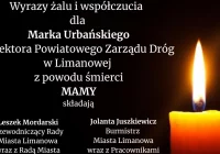 Kondolencje dla Marka Urbańskiego - zdjęcie główne