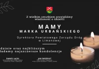 Kondolencje z powodu śmierci MAMY Marka Urbańskiego - zdjęcie główne