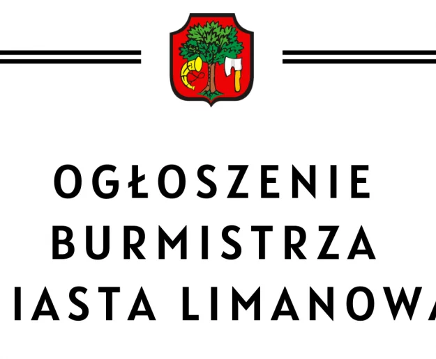 Ogłoszenie Burmistrza Miasta Limanowa – wykaz nieruchomości przeznaczonych do oddania w dzierżawę - Zdjęcie główne