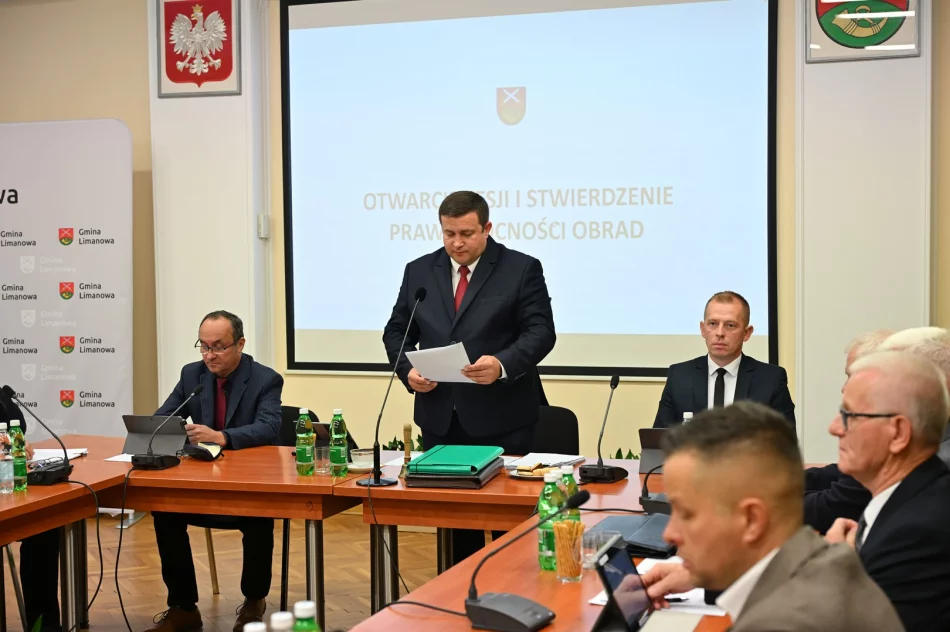 Za nami XII sesja Rady Gminy Limanowa - zdjęcie 4