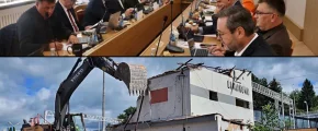 Spór o wyburzony dworzec. Wcześniej problemu nie było, teraz Rada Miasta apeluje  - zdjęcie główne