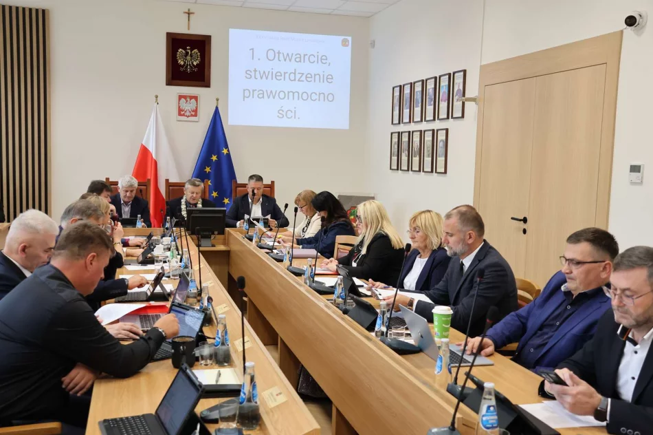 25 września odbyła się XXXVI Sesja Rady Miasta Limanowa  - zdjęcie 2