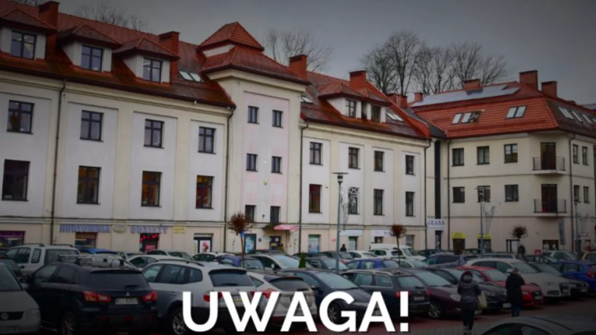 Parking będzie zamknięty