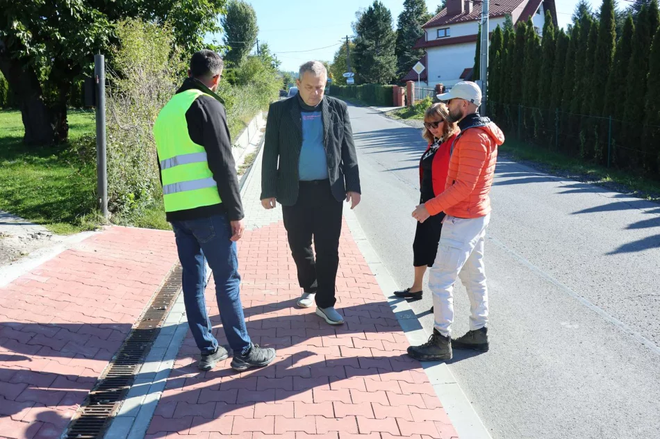 Odbiór inwestycji związanej z rozbudową ulicy Polnej - zdjęcie 2