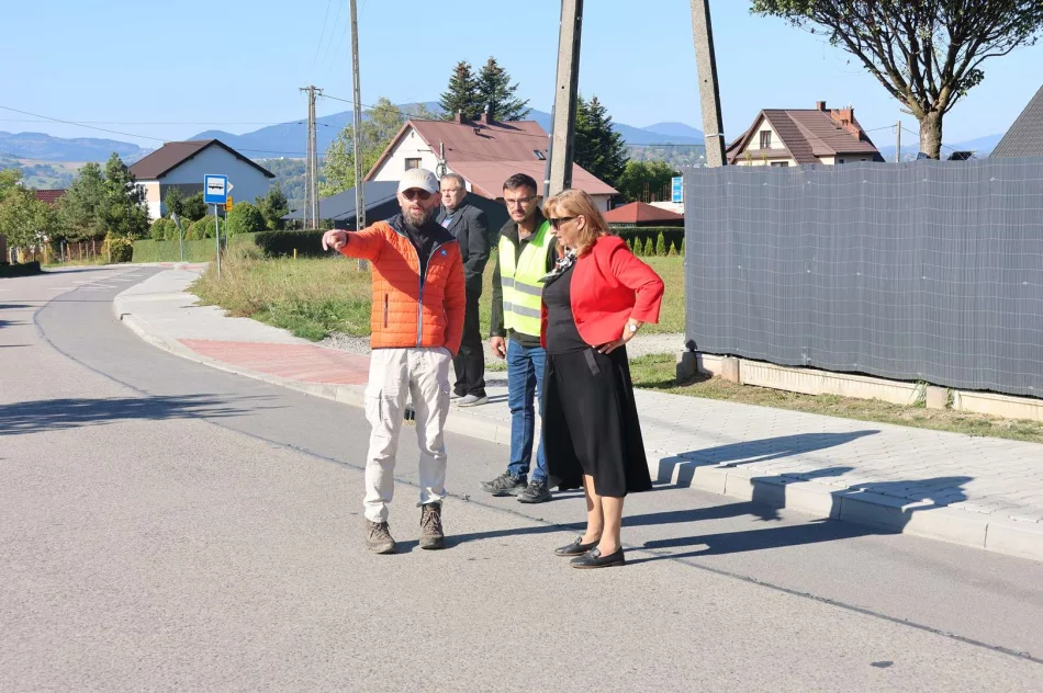 Odbiór inwestycji związanej z rozbudową ulicy Polnej - zdjęcie 8
