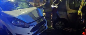 Dwie kolizje na DK 28 - zdjęcie główne