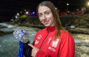 Klaudia Zwolińska z trzema medalami mistrzostw Europy. Mieszkanka Kłodnego z kompletem krążków - Zdjęcie główne