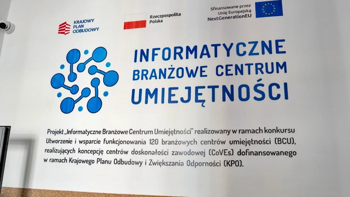 Branżowe Centrum Umiejętności w Zespole Szkół Techniczno-Informatycznych w Mszanie Dolnej
