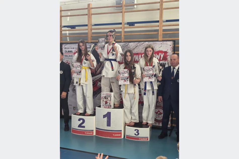 10 medali zawodników Limanowskiego Klubu Kyokushin Karate w Wilkowicach - zdjęcie 5