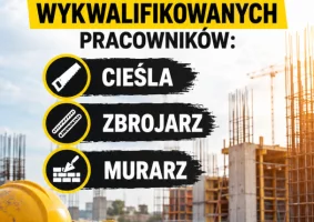 Firma budowlana BAUSA poszukuje pracowników! Praca w okolicach Limanowej!  CIEŚLA, ZBROJARZ, MURARZ - Zdjęcie główne