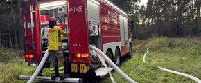 Nasi strażacy na krajowych ćwiczeniach modułów gaśniczych - zdjęcie główne