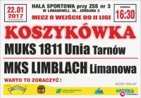Limanowscy koszykarze stoczą bardzo ważny mecz - zdjęcie główne