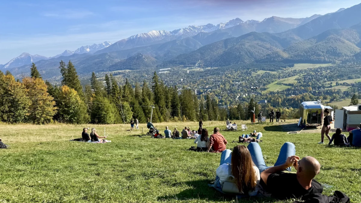 Widok na Zakopane i Tatry z Gubałówki (fot. Hanna Toporkiewicz)