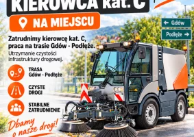 KIEROWCA kat. C | ZAMIATARKA ULICZNA - Zdjęcie główne