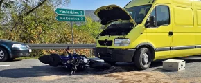 Wymusił pierwszeństwo i posłał motocyklistę do szpitala - zdjęcie główne