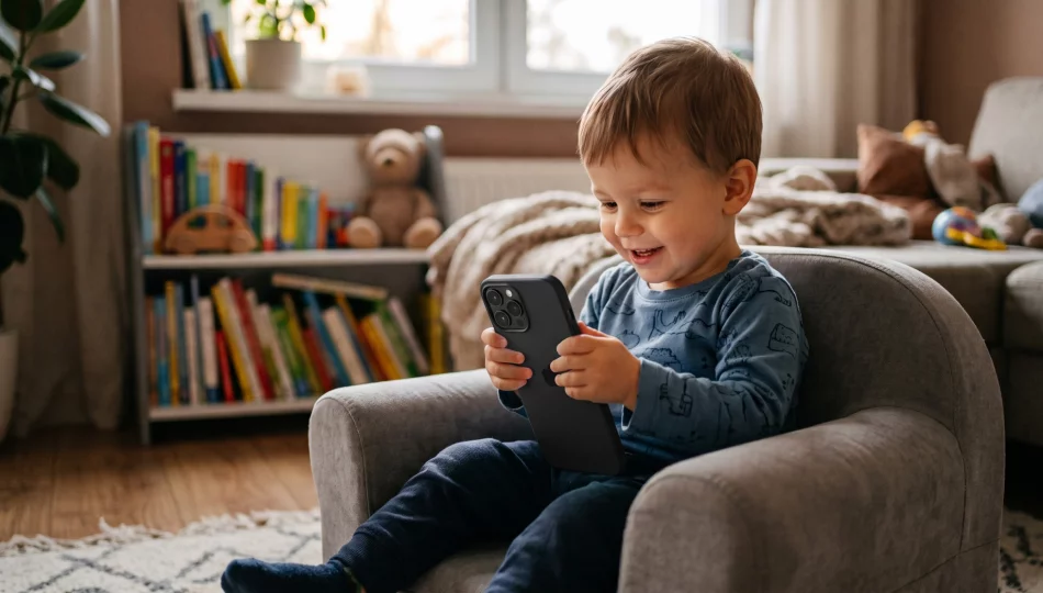 Raport: smartfon bywa sposobem na uspokojenie malucha - zdjęcie 1