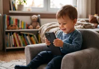 Raport: smartfon bywa sposobem na uspokojenie malucha - zdjęcie główne