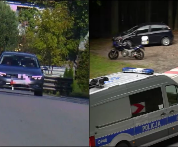 Akcja policji na trasie wyścigu - zdjęcie główne