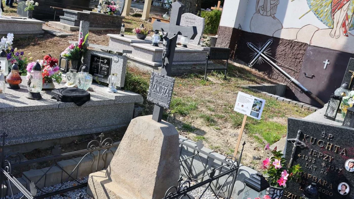 Zakończono renowację zabytkowego nagrobka Stanisława Zawiszy „Czarnego”
