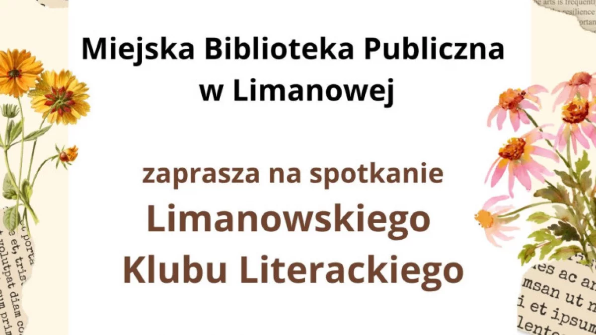 Literackie rozmowy w Miejskiej Bibliotece Publicznej – październikowe spotkanie Klubu Literackiego