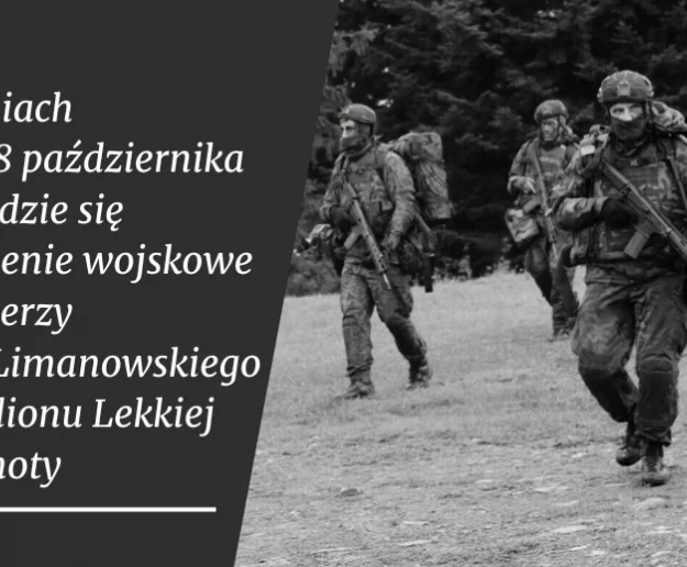 Szkolenie żołnierzy WOT na terenie Limanowej w dniach 17–18 października - Zdjęcie główne
