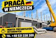 Monter elementów betonowych - delegacja, darmowa kwatera, bezpośrednie zatrudnienie - zdjęcie główne