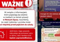 Pogróżki i niepokój wśród uczniów - zdjęcie główne