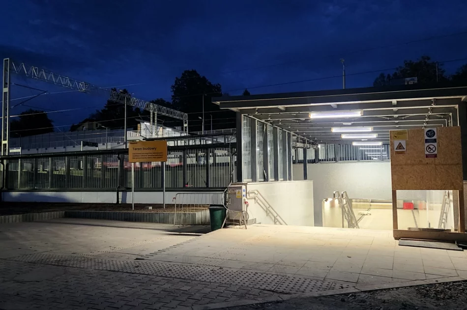 Zobacz stację i przejście pod torami. Windy nie działają, jest ponad 80 schodów (ZDJĘCIA) - zdjęcie 2