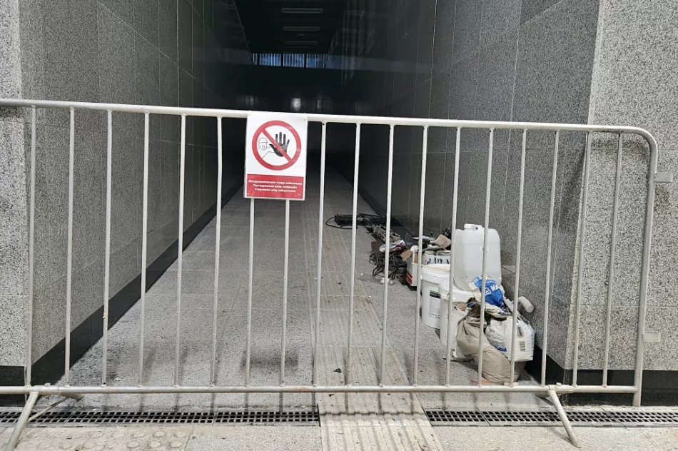 Zobacz stację i przejście pod torami. Windy nie działają, jest ponad 80 schodów (ZDJĘCIA) - zdjęcie 6
