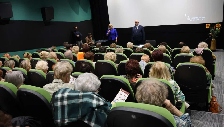 Uroczysta inauguracja roku akademickiego Limanowskiego Uniwersytetu Trzeciego Wieku - zdjęcie 1