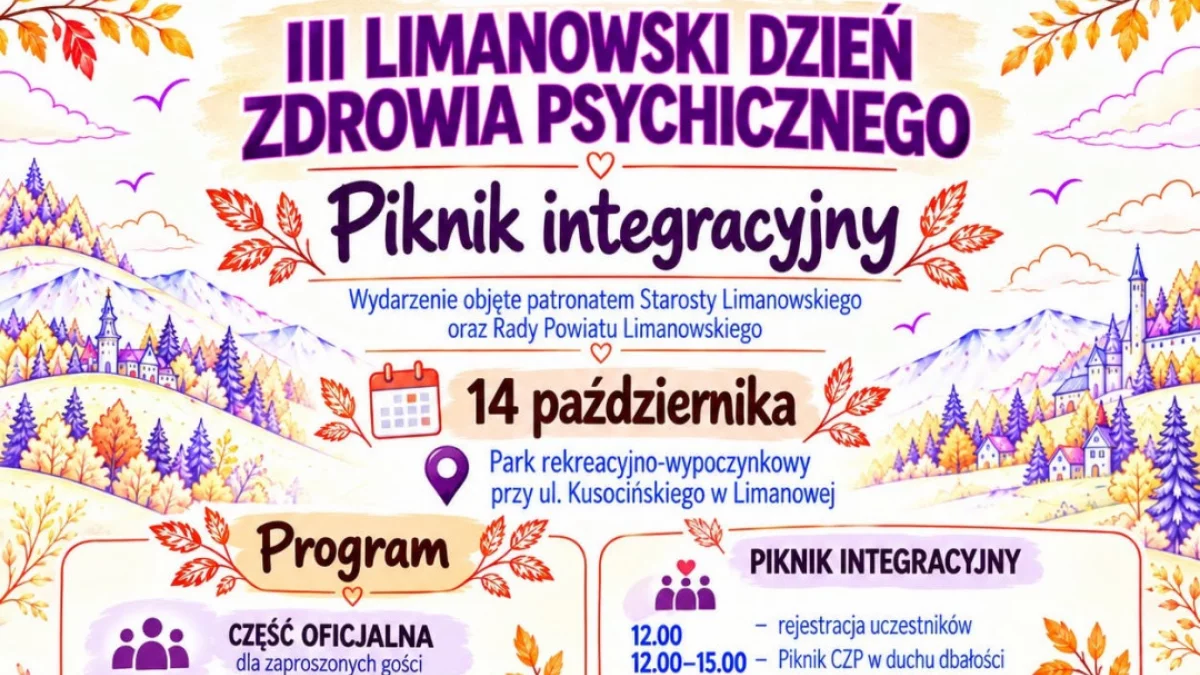 Dzień Zdrowia Psychicznego po raz trzeci