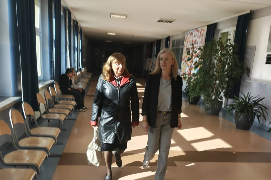 Burmistrz Miasta Limanowa w miejskich szkołach – skoordynowane działania dla bezpieczeństwa uczniów - zdjęcie 5