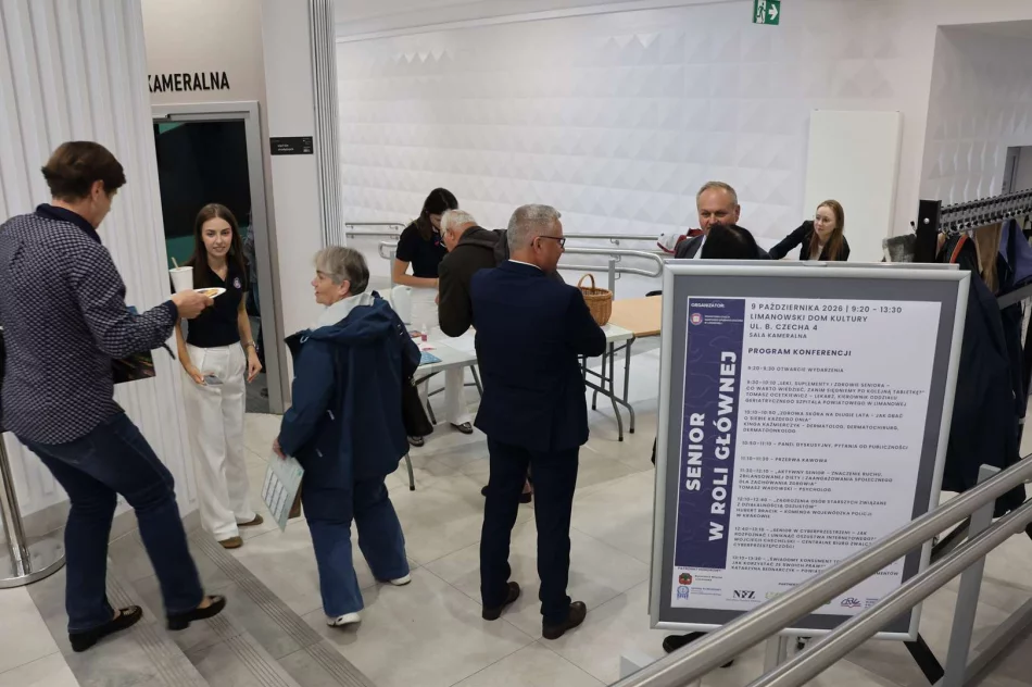 „Senior w roli głównej” – w LDK odbyła się konferencja poświęcona zdrowiu, aktywności i integracji seniorów - zdjęcie 6