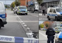 Nożownik zastrzelony przez policję w Nowym Sączu - zdjęcie główne