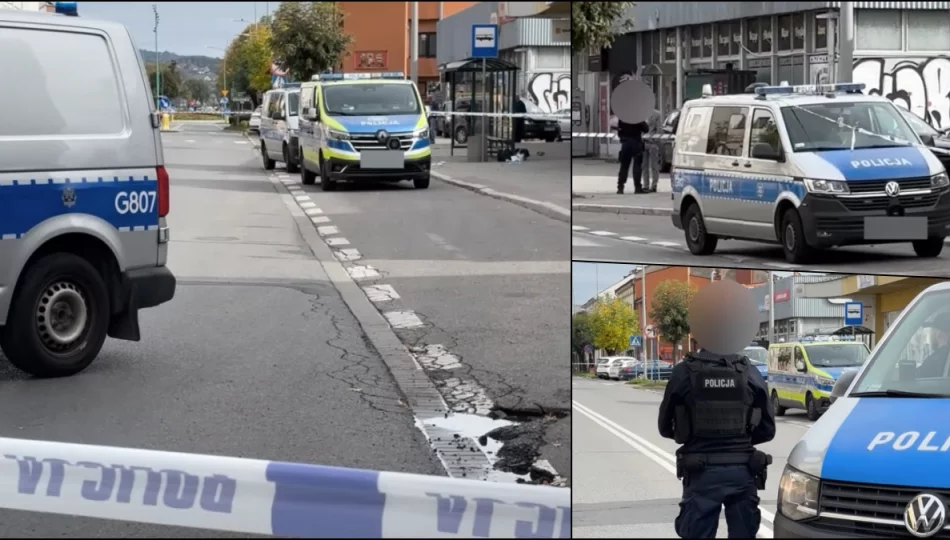 Nożownik zastrzelony przez policję w Nowym Sączu - zdjęcie 1